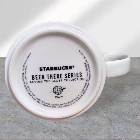 Starbucks Niagara Falls Been There Series 2019 Coffee Mug 14 oz Ceramic Blue - Picture 5 of 6